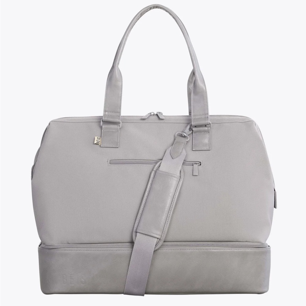 BEIS Weekender Bag Grey - NWT